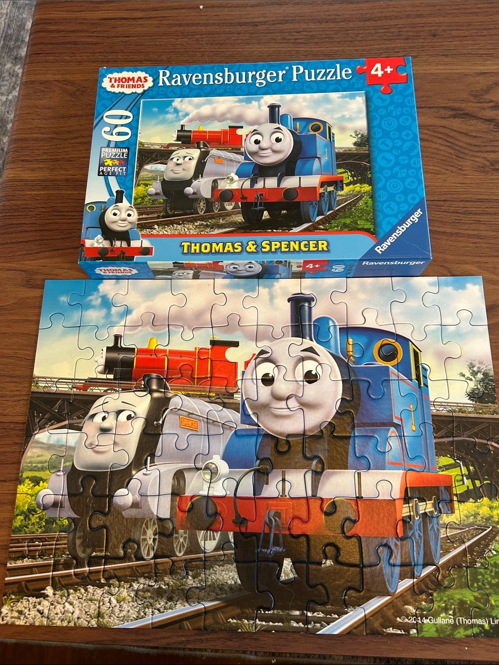 Ravensburger Thomas & Spencer Puzzle 60 pieces ages 4+